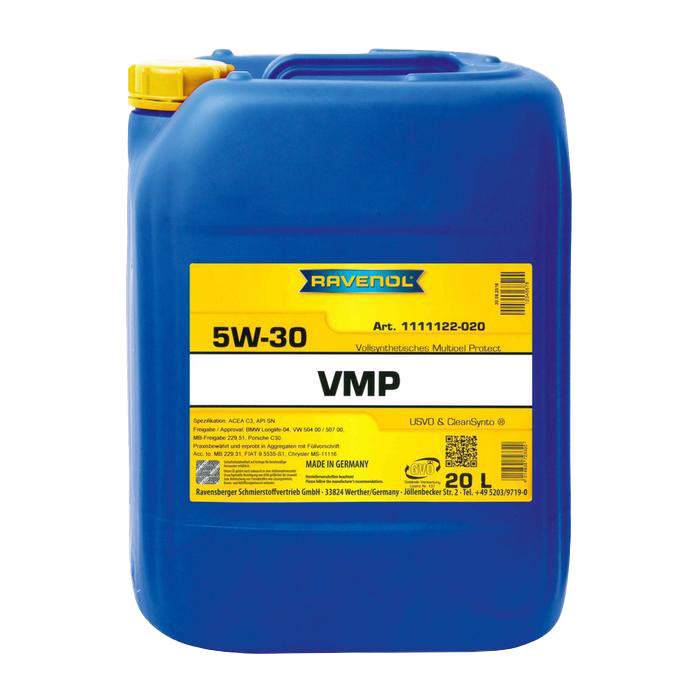 Моторное масло Ravenol VMP SAE 5W-30, 20л